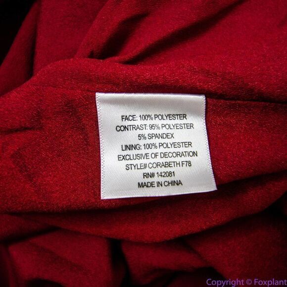 NEW Altar'd State red sequin maxi formal‎ dress, size L - Picture 13 of 16